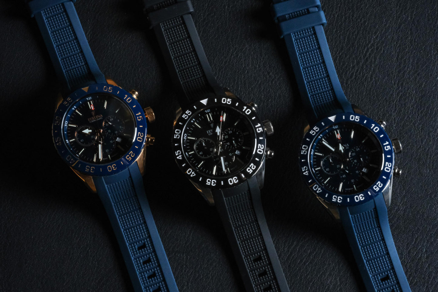 Festina Ceramic Watch - Black/Gold